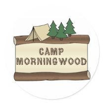 Camp Morningwood Sticker