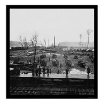 Camp of the Tennessee Colored Battery 1864 posters