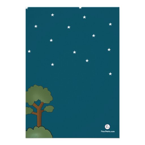 Camp Out - Birthday Party Invitation