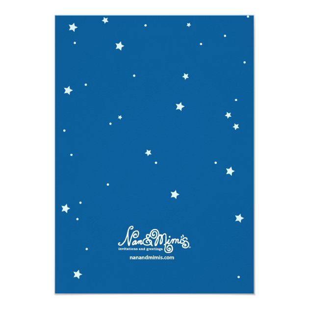 Camp out Birthday Party Invitation, Card