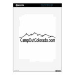 Camp Out Colorado Decal For The iPad 2