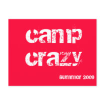 Camp Post-Card postcards
