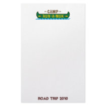 Camp Run-A-Muk Stationery