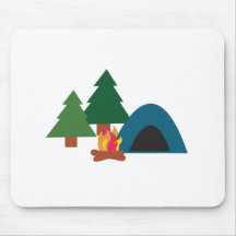 Camp Site Mouse Pads