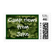 Camp stamp green camo