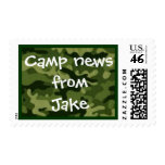 Camp stamp green camo
