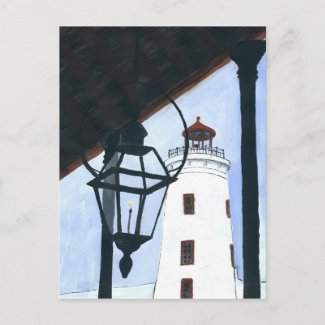 Camp Street Lighthouse postcard