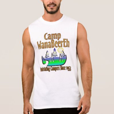 Camp WanaBeerEh Sleeveless T-shirts