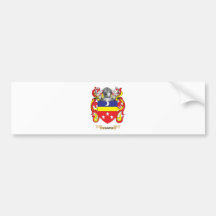 Campa Coat of Arms (Family Crest) Bumper Sticker