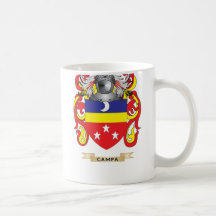 Campa Coat of Arms (Family Crest) Coffee Mug