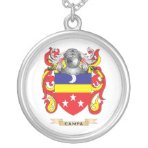 Campa Coat of Arms (Family Crest) Pendants