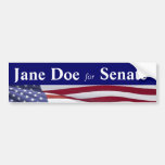 Campaign Bumper Sticker Template