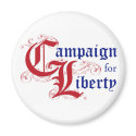 Campaign for Liberty Logo Button magnets