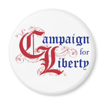 Campaign for Liberty Logo Button magnets