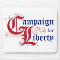 Campaign for Liberty Logo Mouse Pad mousepads