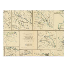 Campaign maps SavannahWashington, DC Postcards