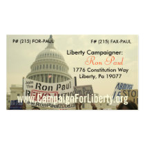 Campaigner Card! business cards