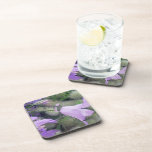 Campanula Flowers Cork Coasters