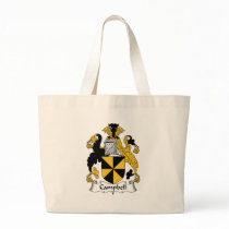Campbell Family Crest Tote Bag