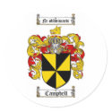 CAMPBELL FAMILY CREST -  CAMPBELL COAT OF ARMS stickers