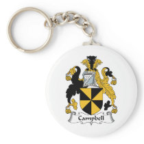 Campbell Family Crest Keychains