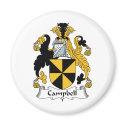 Campbell Family Crest magnets