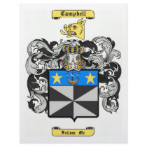 campbell (scottish) personalized letterhead