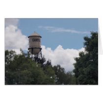 Campbell Water Tower, California Greeting Cards