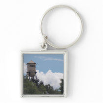 Campbell Water Tower, California Key Chain