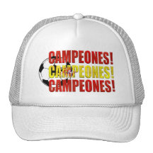 Campeones ! Campeones ! Campeones ! España Hats