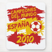 Campeones del Mundo 2010 Mouse Pads