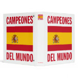 CAMPEONES DEL MUNDO binders
