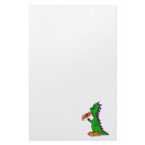 Camper Marshmallow Dragon Personalized Stationery