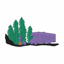 Camper Silhouette embroidered shirts by ZazzleEmbroidery Camper Silhouette embroidered shirts