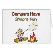 Campers have S'more fun cards