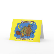 Campers Have S'More Fun Greeting Cards