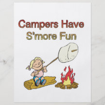 Campers have S'more fun Custom Flyer