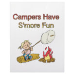 Campers have S'more fun Letterhead Template