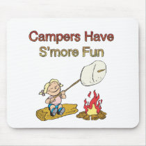 Campers have S'more fun mousepads