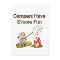 Campers have S'more fun postcards