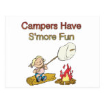 Campers have S'more fun Postcard