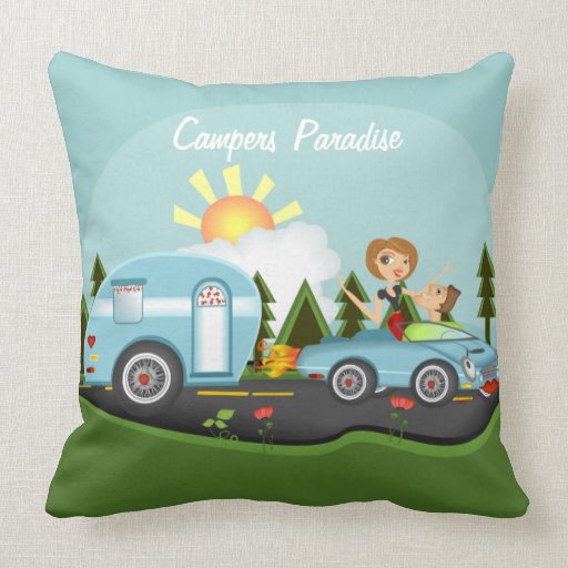 Campers Paridise Pillows