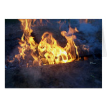 Campfire (card) by shroomabob1 Campfire (card)