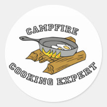 Campfire Cooking Expert Sticker