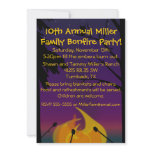 Campfire Party Invitation