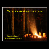 Campfire Postcard postcards