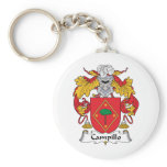 Campillo Family Crest Keychains