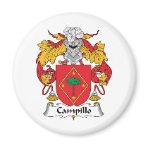 Campillo Family Crest magnets by coatsofarms Campillo Family Crest magnets