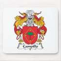 Campillo Family Crest mousepads by coatsofarms Campillo Family Crest mousepads