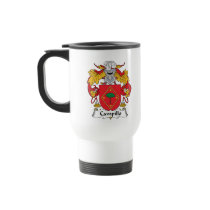 Campillo Family Crest mugs by coatsofarms Campillo Family Crest mugs